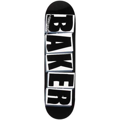 Baker Brand Logo Black/White Deck - 8.25