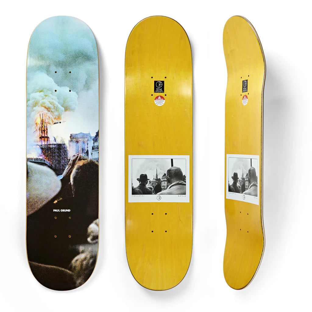 Polar Skate Co.Paul Grund Notre Dame Deck P9 Shape 8.625