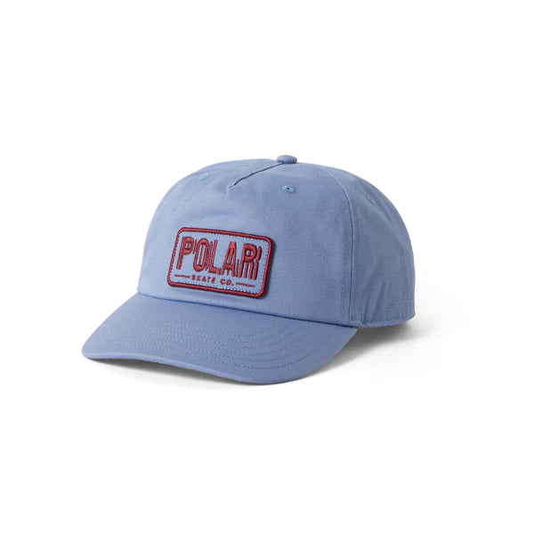 Polar Skate Co Earthquake Cap Oxford Blue