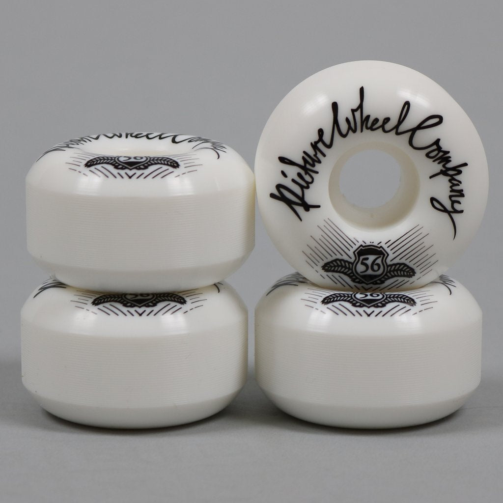 Picture POP Wheels 56mm White / Blue