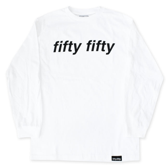 Fifty Fifty Trademark L/S T-Shirt White