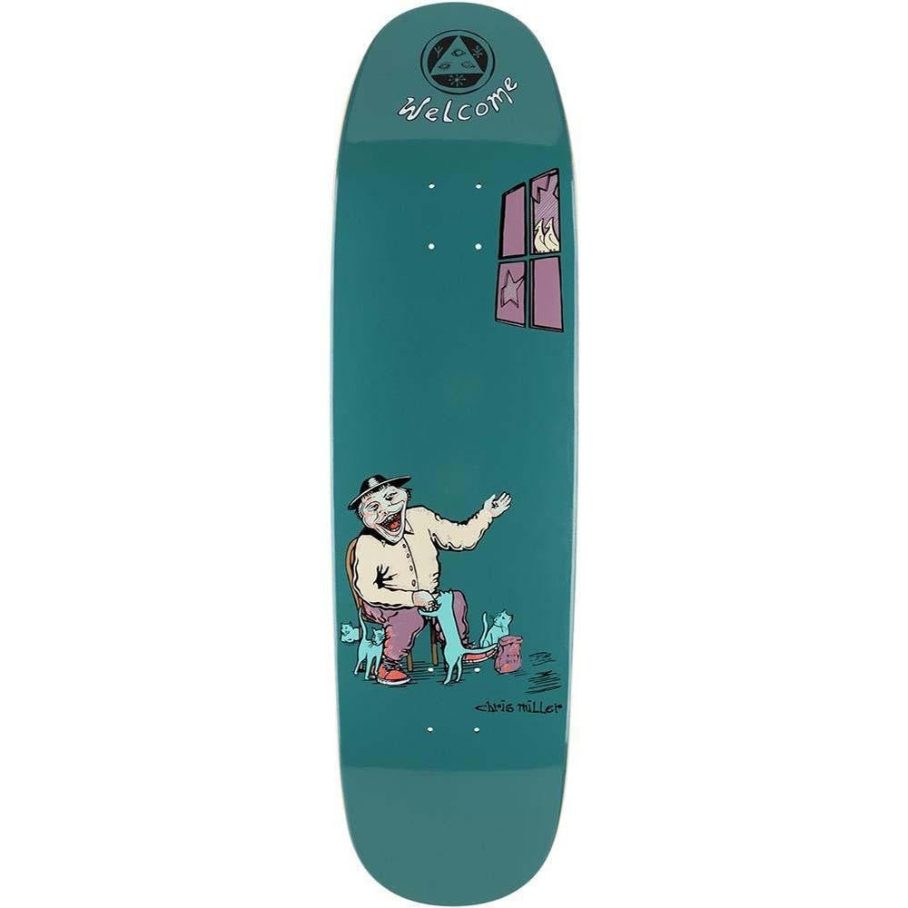 Welcome Skateboards Chris Miller Bird Feeder Catblood 2.0 Deck - 8.75
