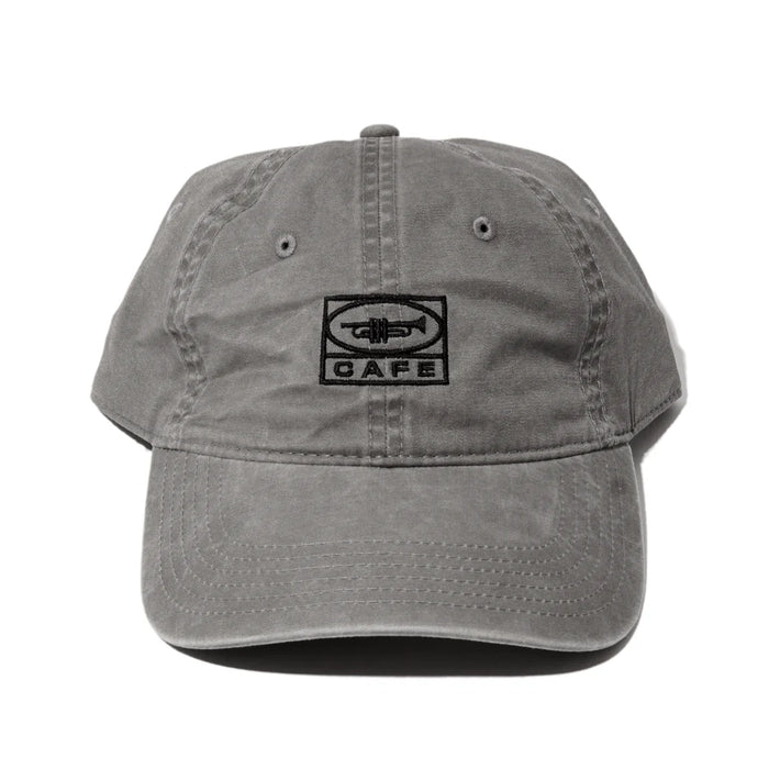 Skateboard Cafe 45 6 Panel Cap Washed Black/Black