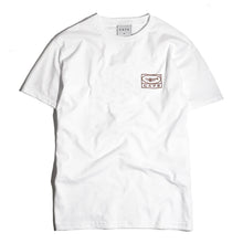 Skateboard Cafe 45 T-Shirt White/Coffee