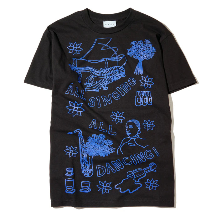 Skateboard Cafe Gaurab Sketches T-Shirt Black