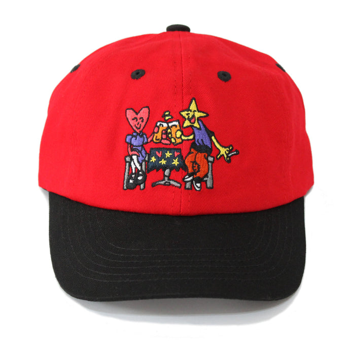 Skateboard Cafe Cheers Cap Black/Red