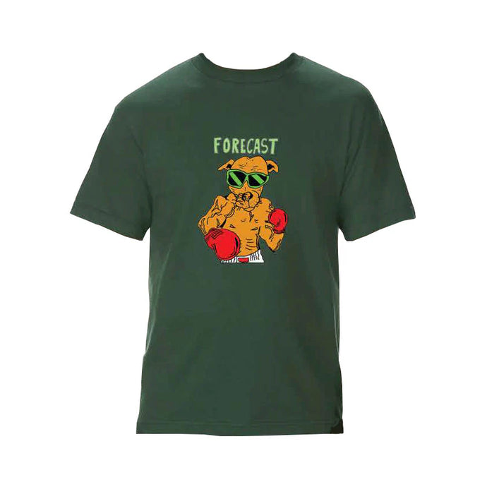 Forecast Clev V Jimmy Dean T-Shirt Forest Green