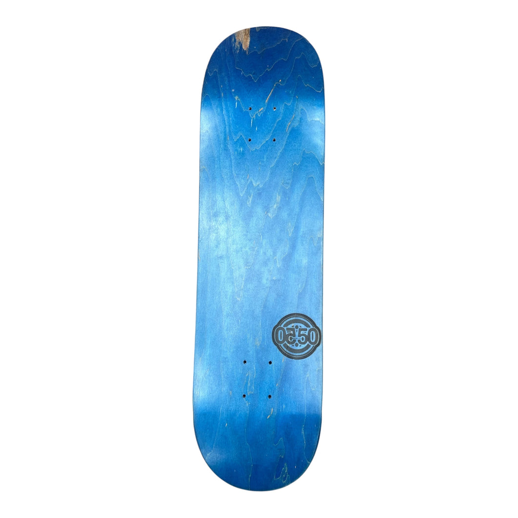 Fifty Fifty Og Round Mini Logo Laser Deck Blue Assorted Sizes