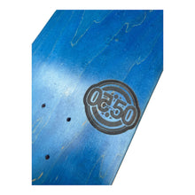 Fifty Fifty Og Round Mini Logo Laser Deck Blue Assorted Sizes