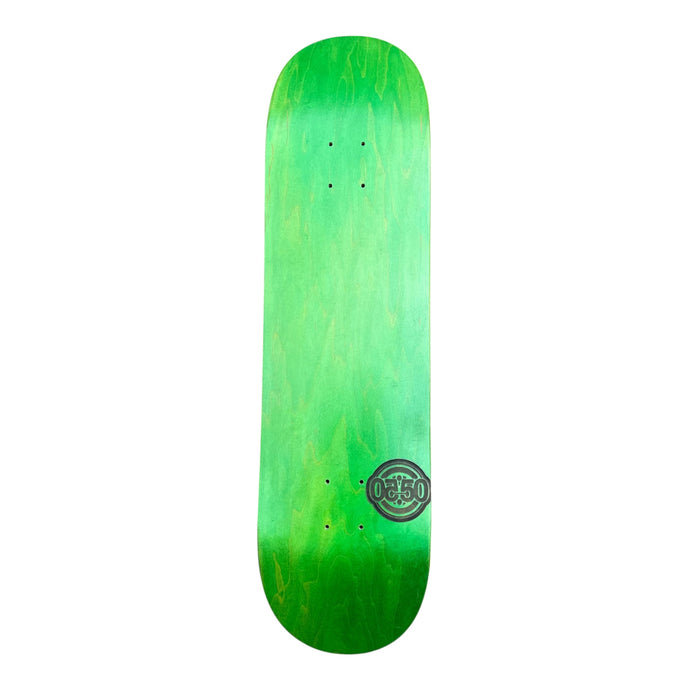 Fifty Fifty Og Round Mini Logo Laser Deck Green Assorted Sizes