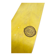 Fifty Fifty Og Round Laser Mini Logo Deck Yellow 8.75”