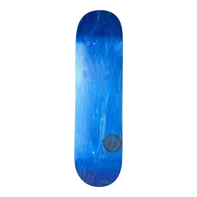 Fifty Fifty Og Round Mini Logo Laser Deck Blue Assorted Sizes