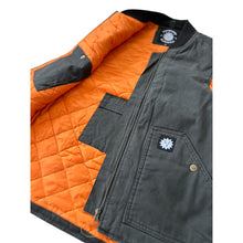 Fore-cast X Slowgold Quilted Canvas Vest Khaki