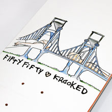 Fifty Fifty X Krooked Deck Assorted Sizes