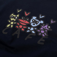 Skateboard Cafe Pals T-Shirt Navy