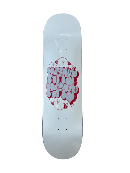 Fifty Fifty Burner  Deck  White Assorted Sizes