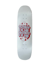Fifty Fifty Burner White Cruiser Shape Deck 8.75"