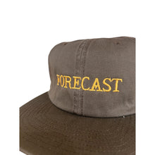 Fore-Cast Embroidered Logo Snapback Cap Brown