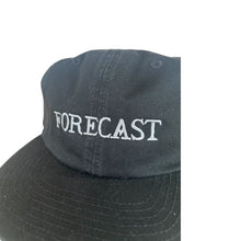 Fore-Cast Embroidered Logo Snapback Cap Black