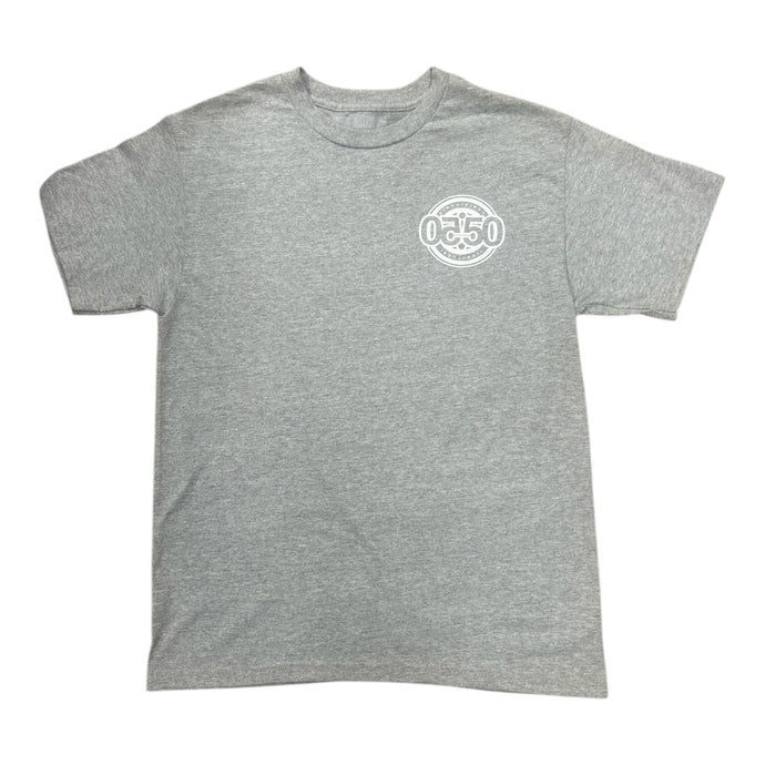 Fifty Fifty Og Round Logo T-Shirt Heather Grey