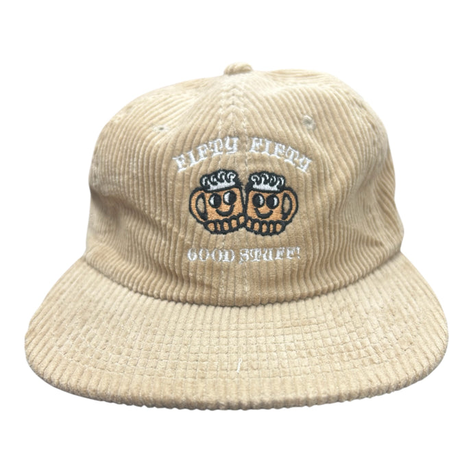 Fifty Fifty Good Stuff Cord Cap Khaki
