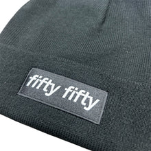 Fifty Fifty Trademark Embroidered Beanie Black