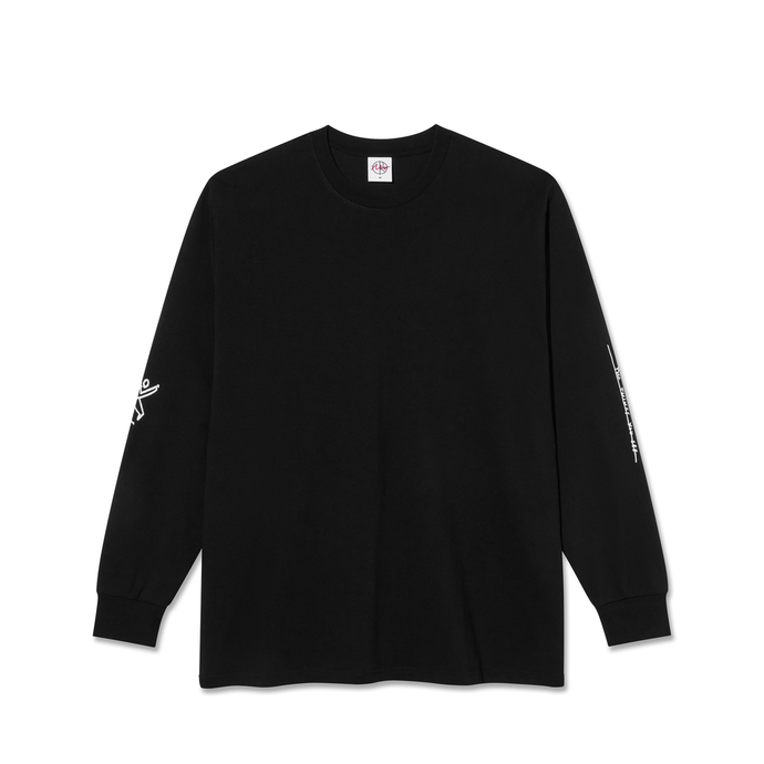 Polar Skate Co Sad at Times L/S T-Shirt Black