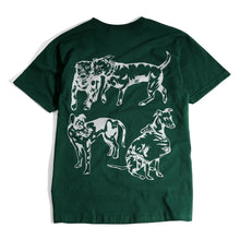 Skateboard Cafe Pooch T-Shirt Forest Green