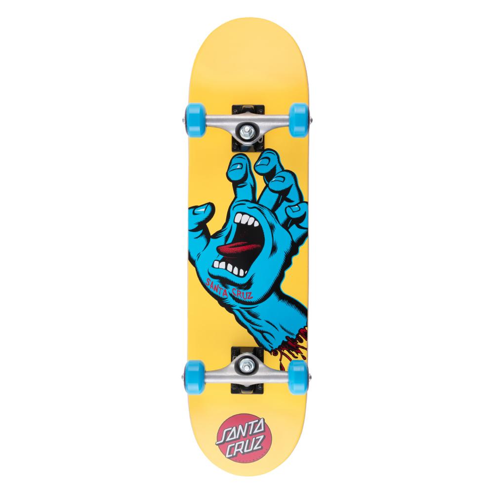 Santa Cruz Screaming Hand Mini Complete Yellow 7.75