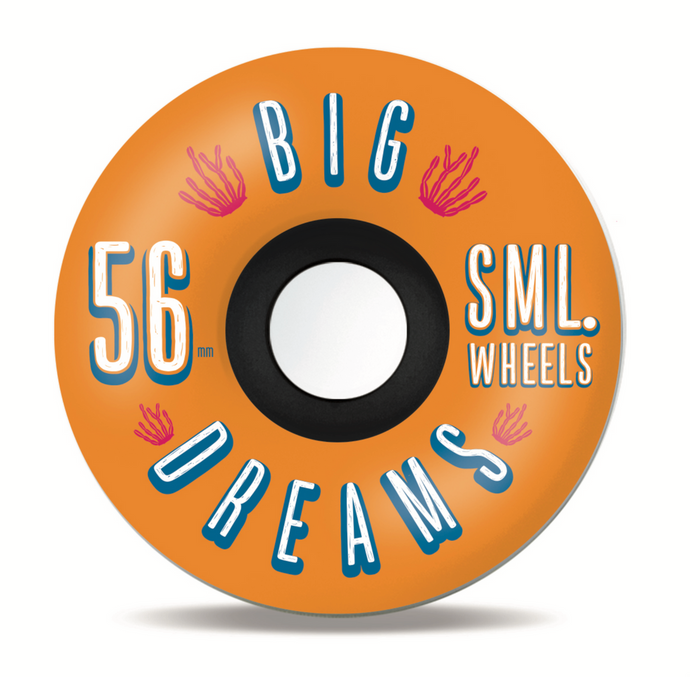 Sml Wheels Succulent Cruiser - Sun Up - 56mm/ 92a/ V-Cut
