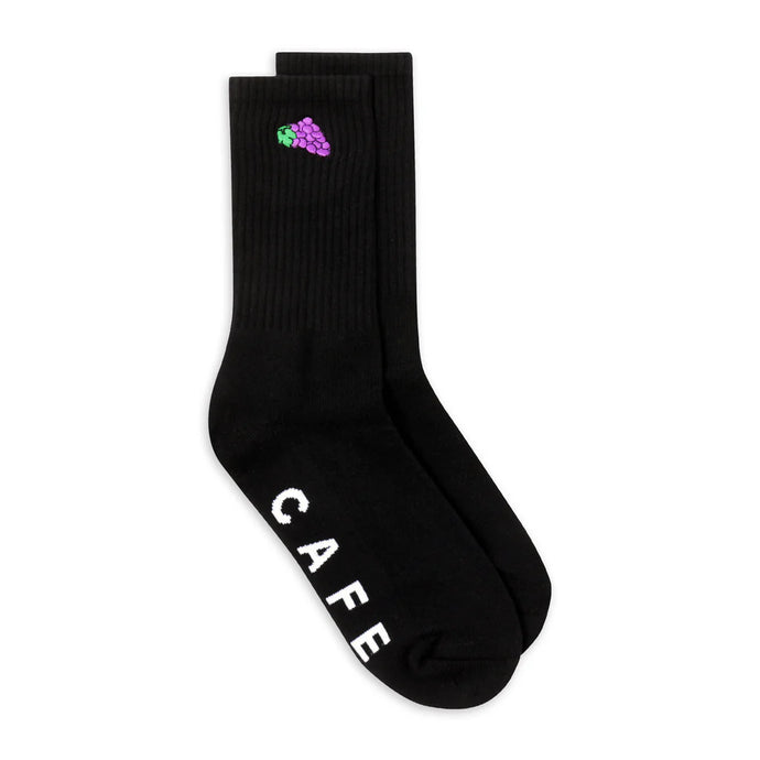 Skateboard Cafe Vino Sock Black