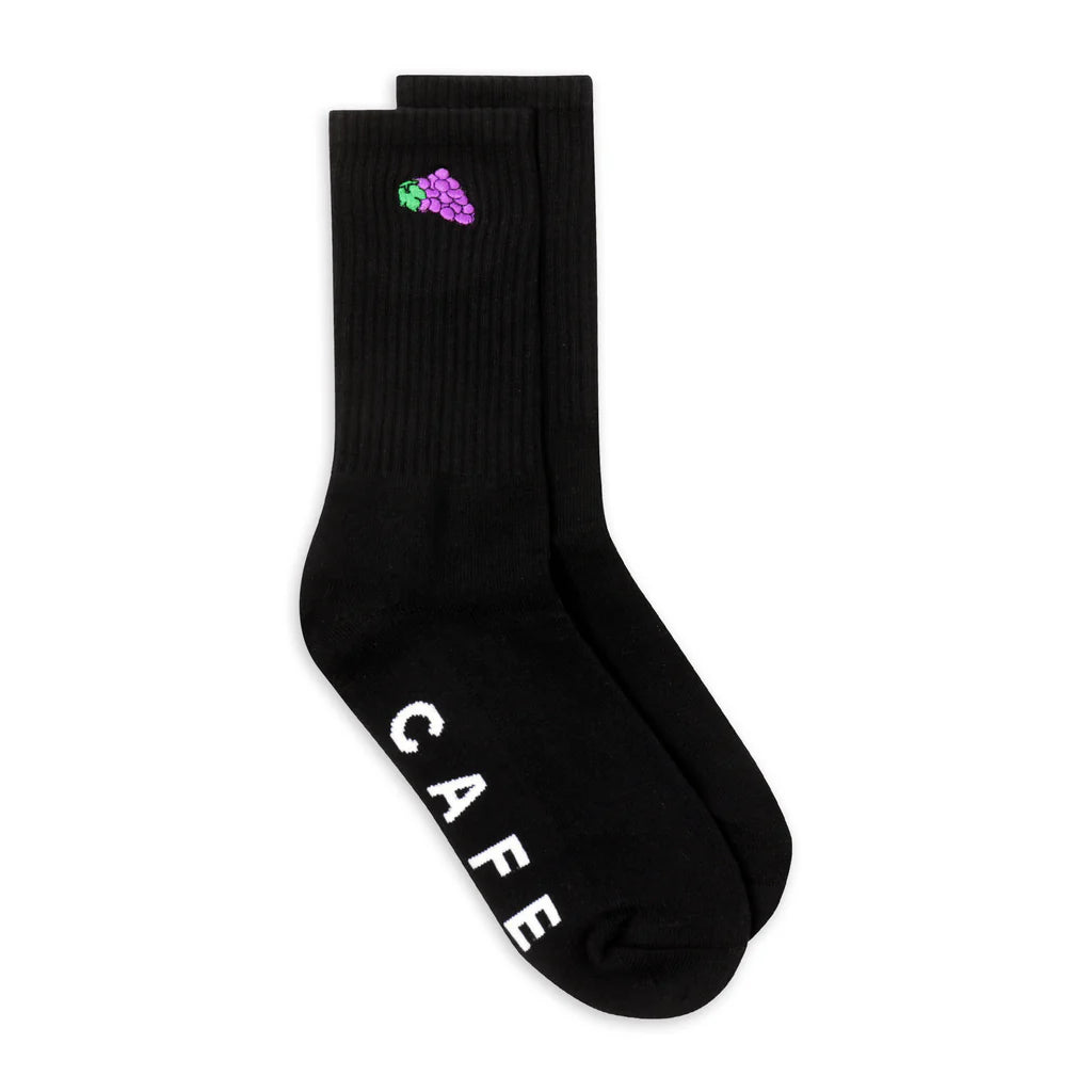 Skateboard Cafe Vino Sock Black
