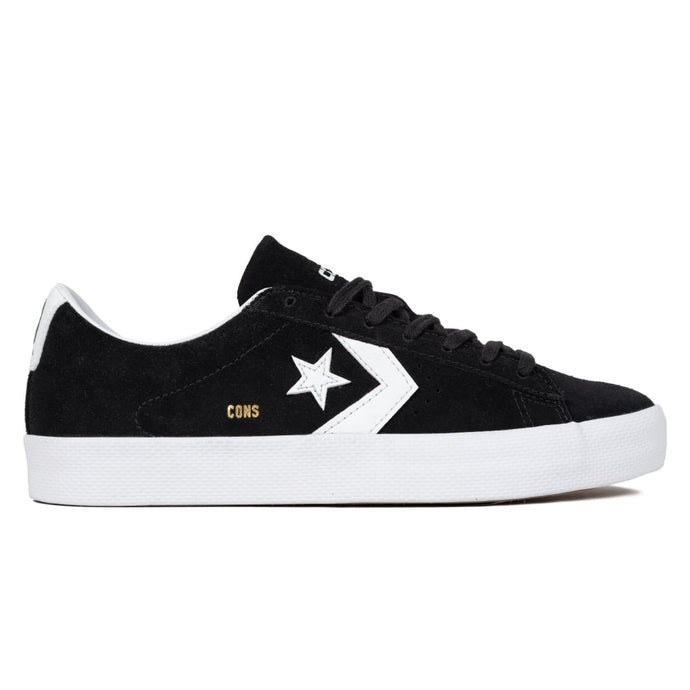 Converse Cons Pro Leather Vulc Skate Shoe Black/White