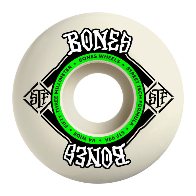 Bones STF  V5 Sidecut Wheels 53mm