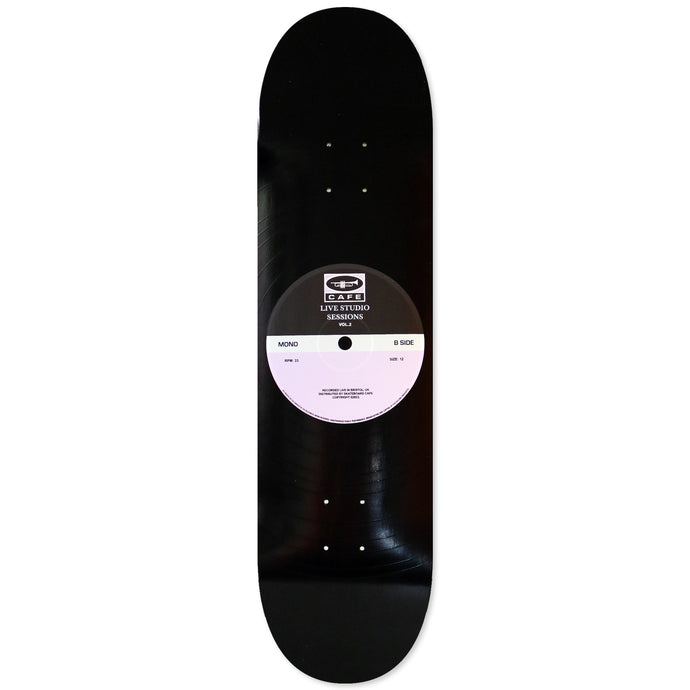 Skateboard Cafe 45 Deck Black/Lavender Assorted Sizes