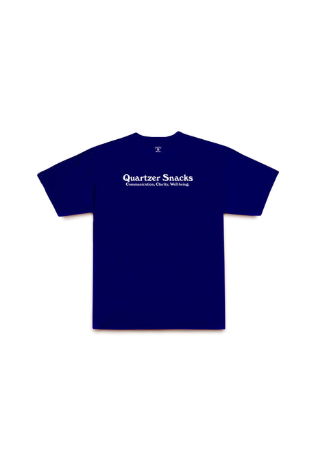 Quartersnacks Gem Snackman T-Shirt Navy