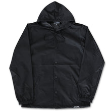 Fifty Fifty Outline Hooded Coach Jacket Black