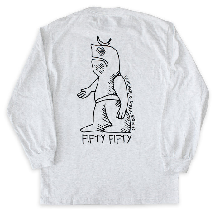 Fifty Fifty Gonz L/S T-Shirt Ash Heather