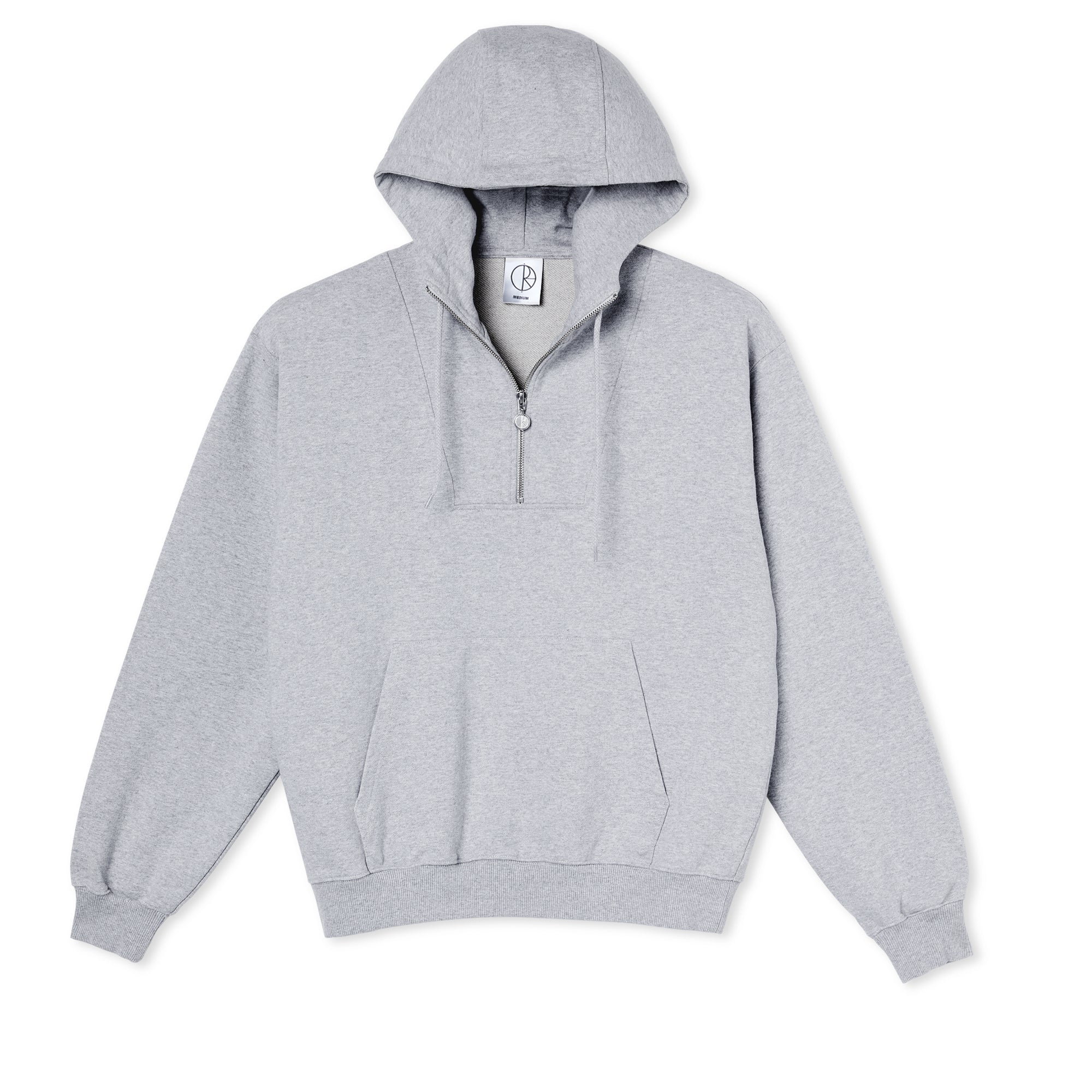 Polar Skate Co. Half Zip Hood Sport Grey – 5050store