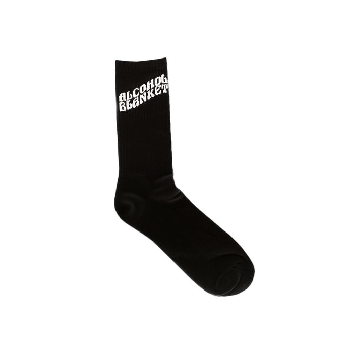 Alcohol Blanket Socks Black