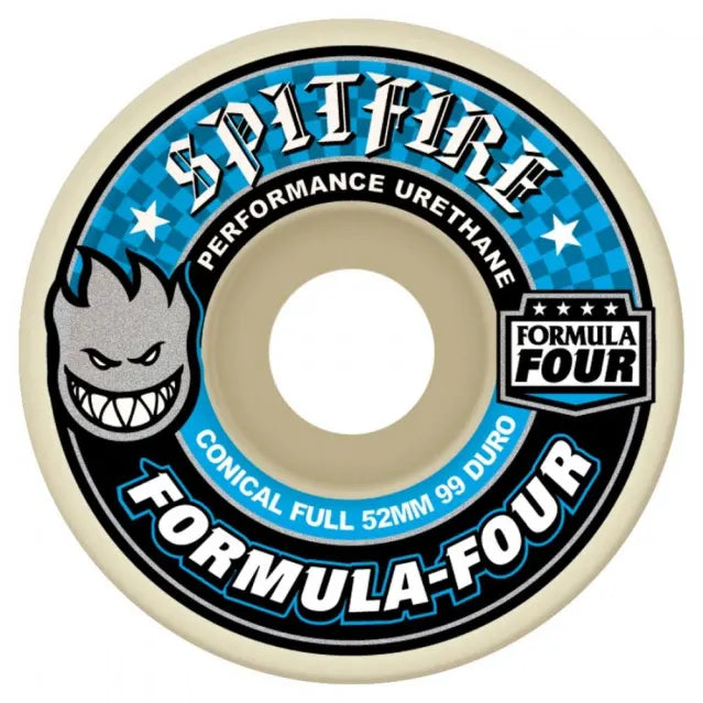 Spitfire Formula Four Conical 99 Wheels - 52mm