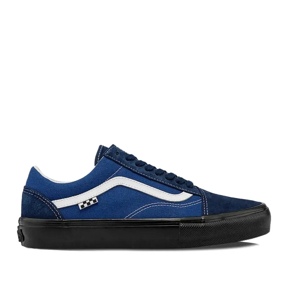 Vans black deals navy