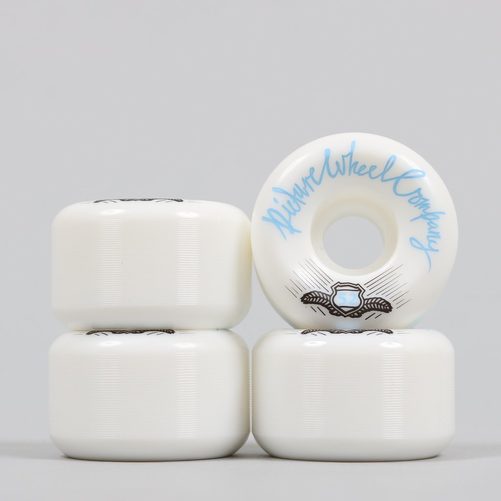 Picture POP Wheels 52mm White / Baby Blue