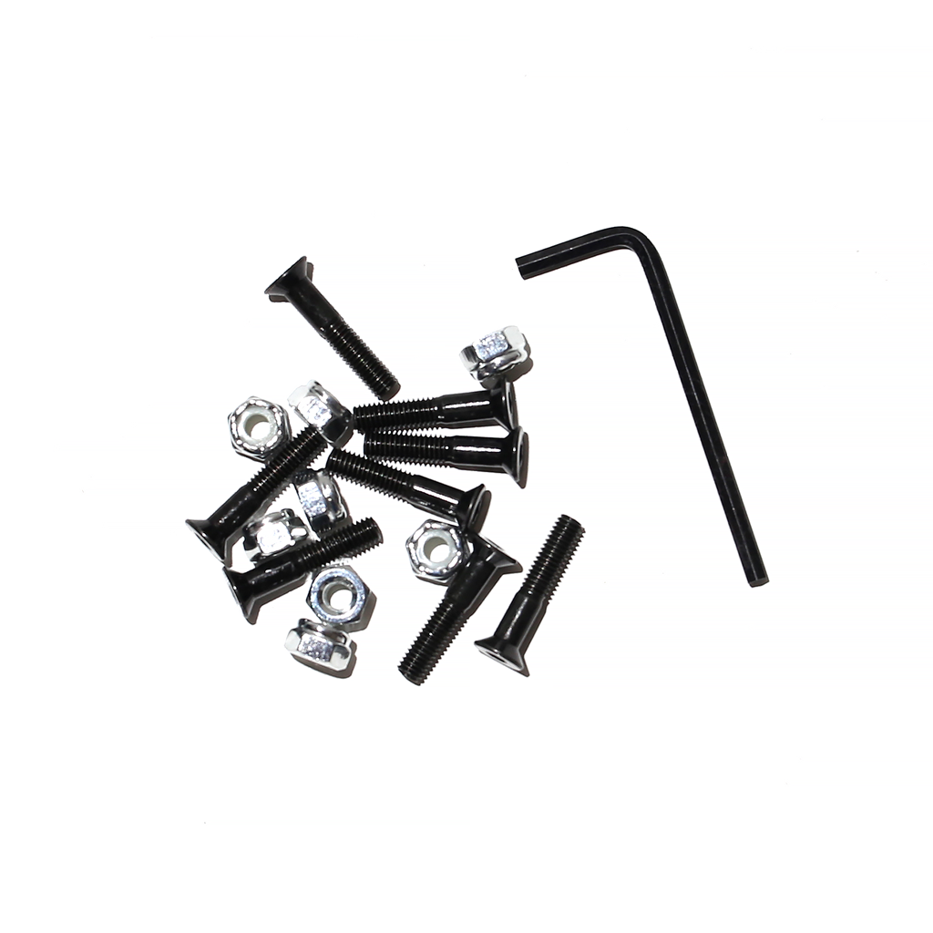 Sunday Hardware Co. Bolts Black/Silver Assorted Sizes