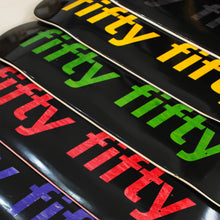 Fifty Fifty Trademark Deck Black / Assorted Wood-stain Assorted Sizes