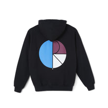 Polar Skate Co. 3 Tone Fill Logo Hood Black